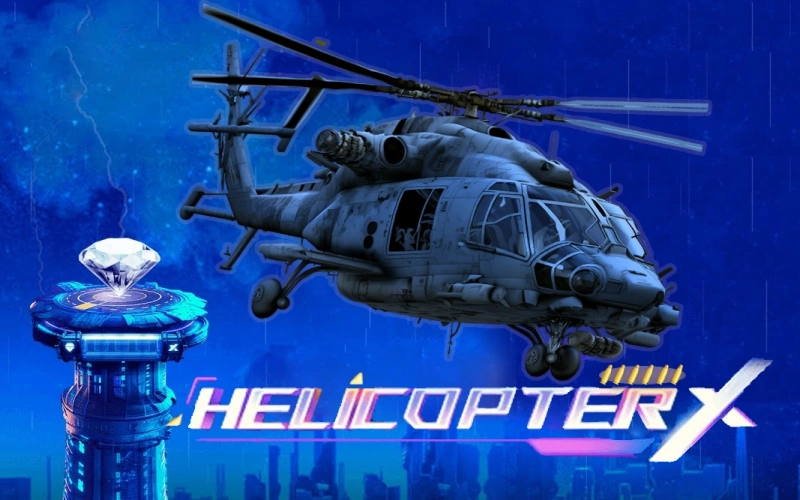 Play HelicopterX crash game at Parimatch to increase your winnings.
