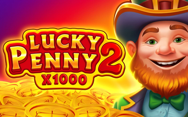 Spin the Lucky Penny 2 slot on the mobile Parimatch App.