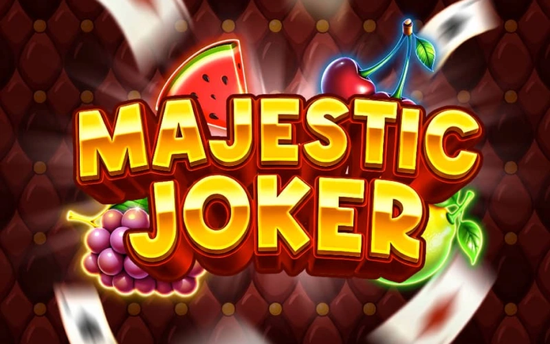 Win prizes while playing the Majestic Joker game at Parimatch.
